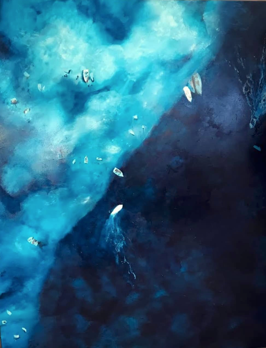 Waves based on drone images by Gwen Pryor — image 1 of 4