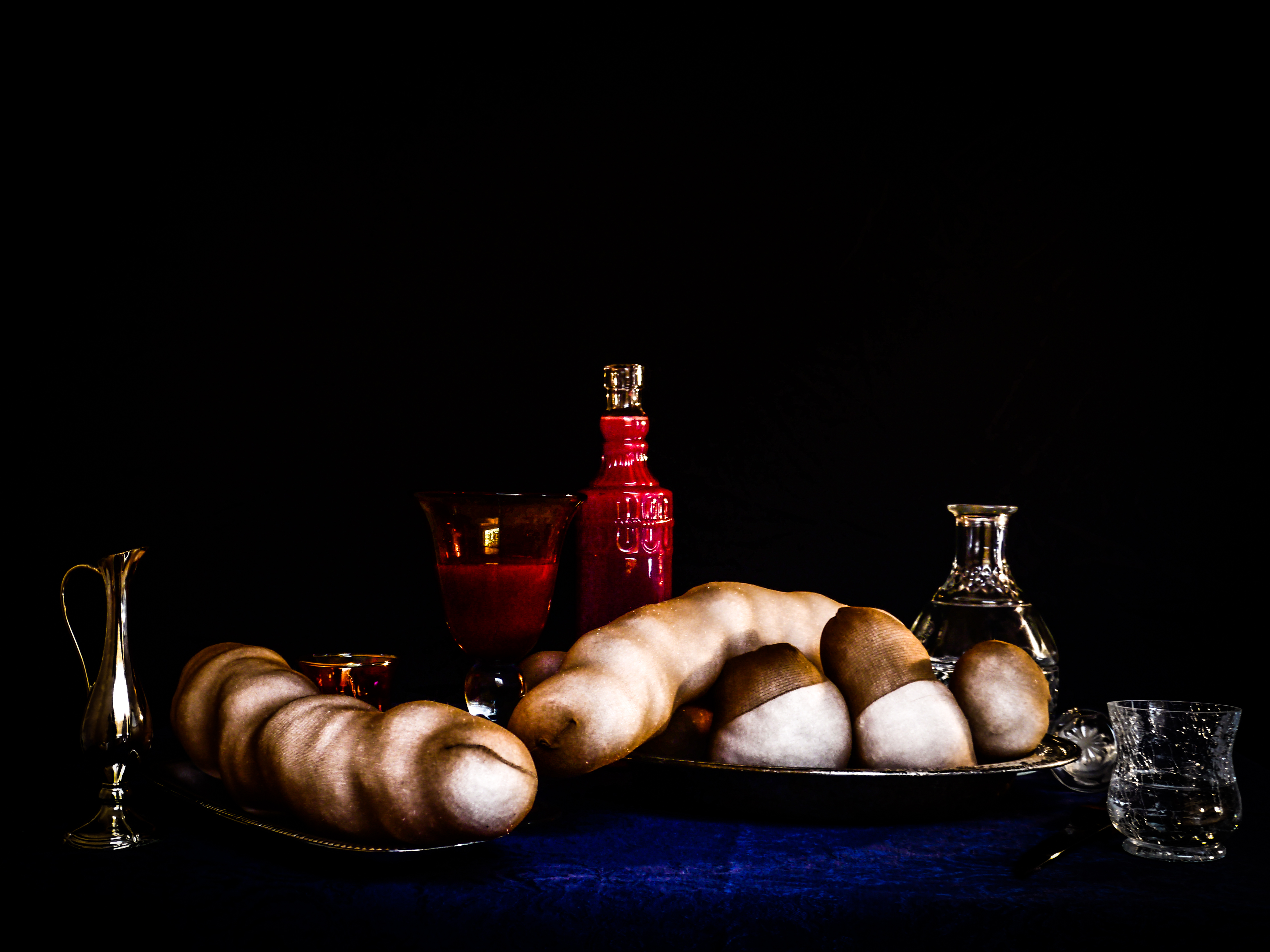 Still Life with Multiple Decanters, by Parker Shatkin — image 1 of 3