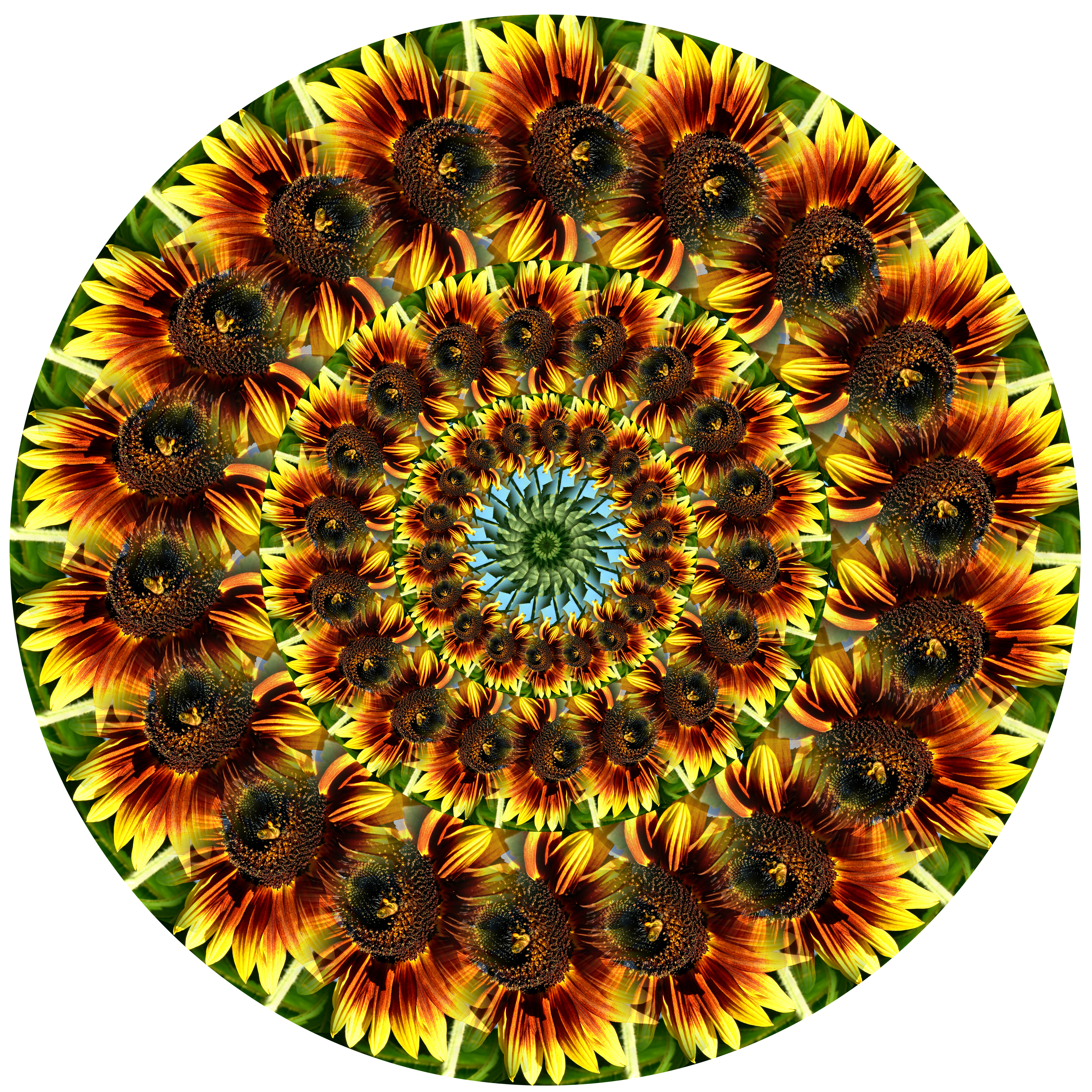 Flower Circles by Harold Olejarz — image 6 of 6