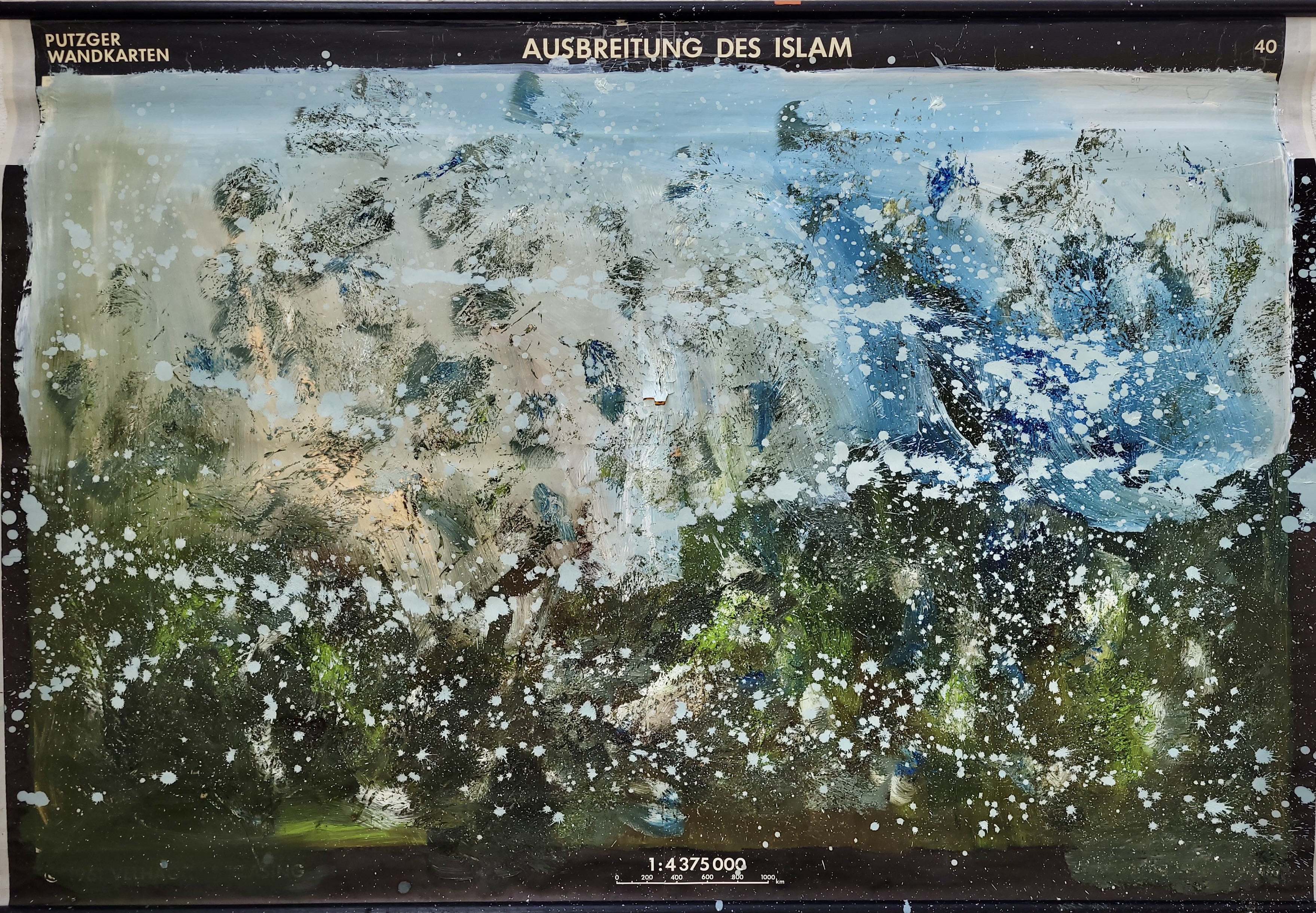 Ausbreitung des Islam (140 × 200 cm)