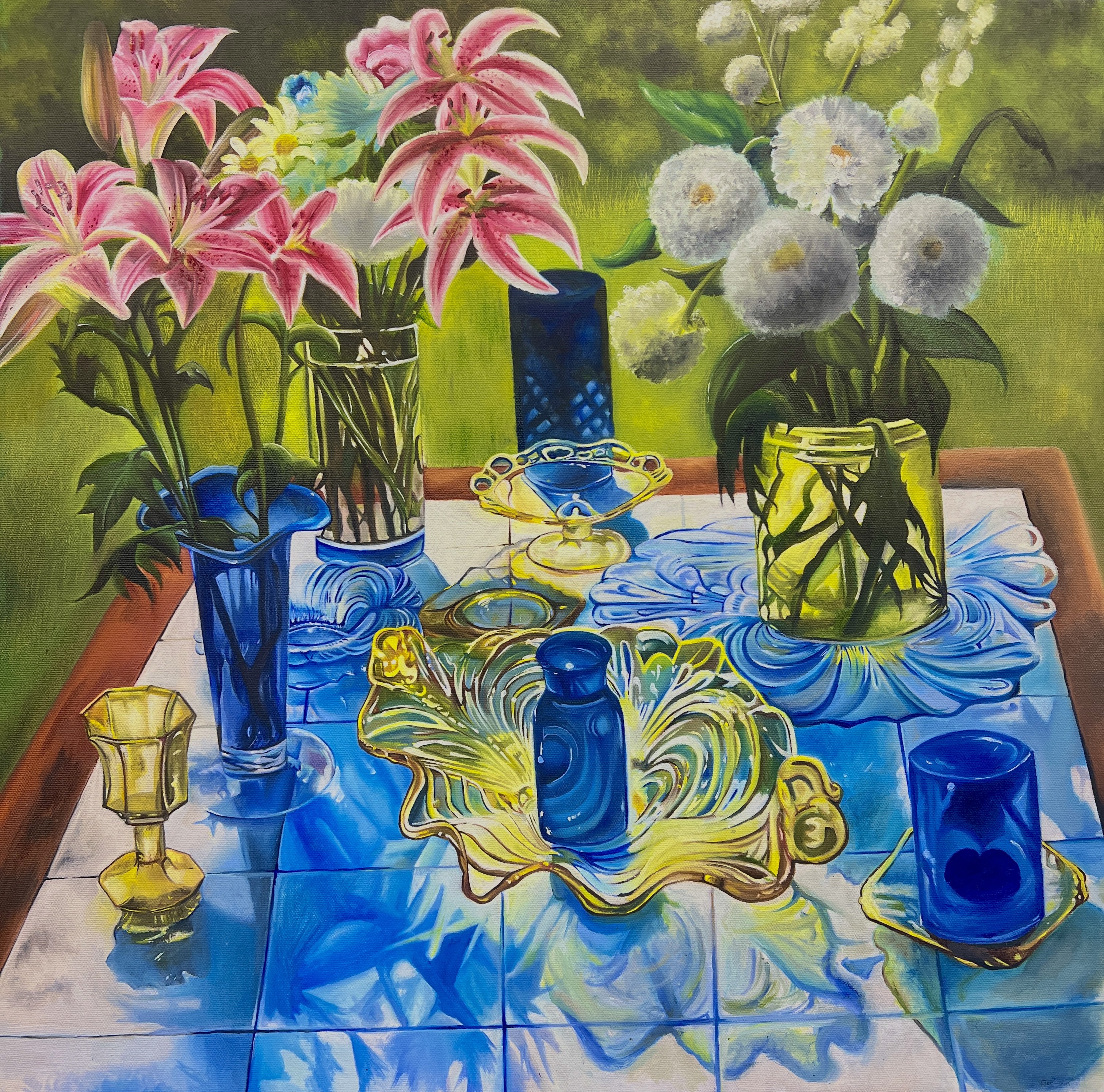 A Very Blue Morning