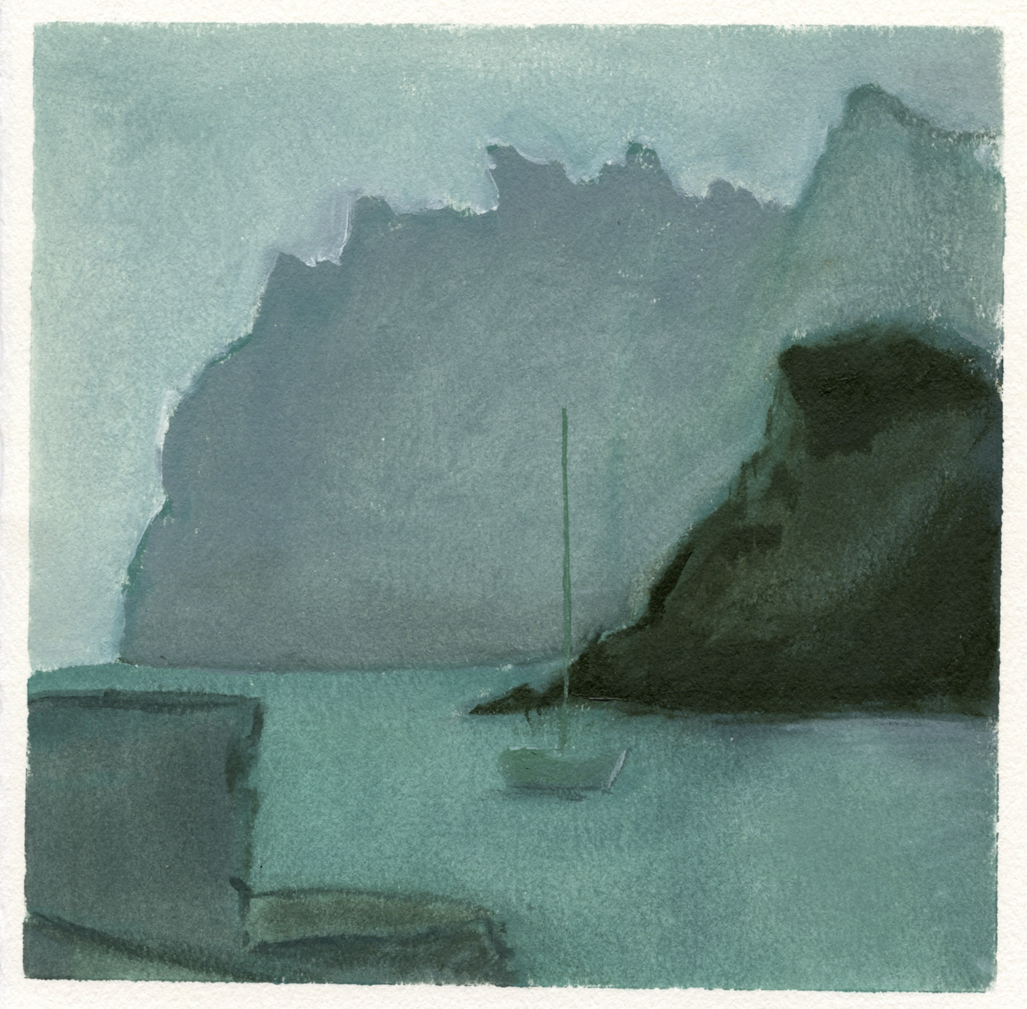 The Mountain and the Sea I